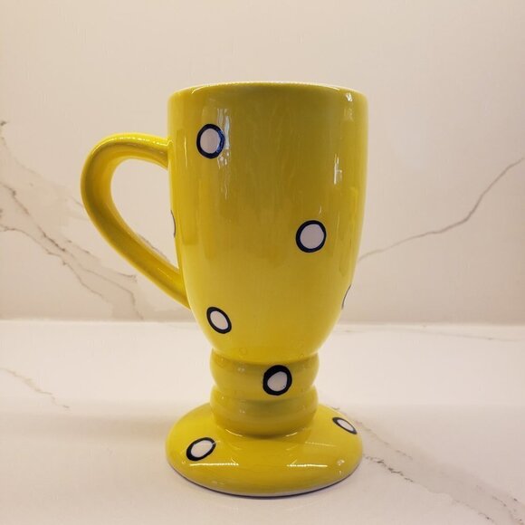 Vintage Set of 2 Vintage Yellow Chick Hugging Egg Planter Tall Strawberr… - Picture 12 of 13